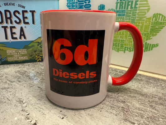 6d Diesels “Rolling Thunder” mug