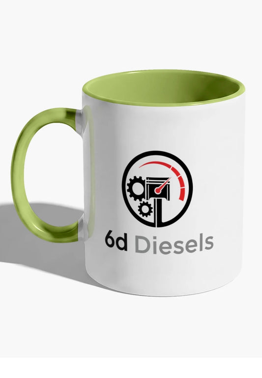 Green Piston Logo Mug