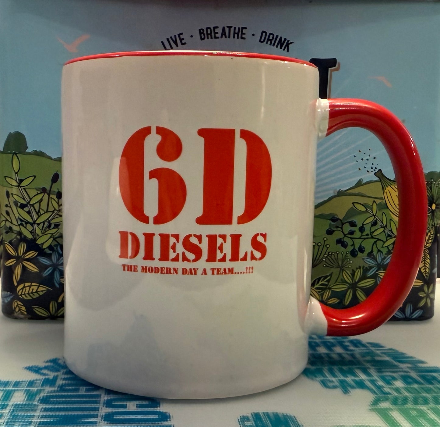 6d Diesels “Hedge-pug” Mug